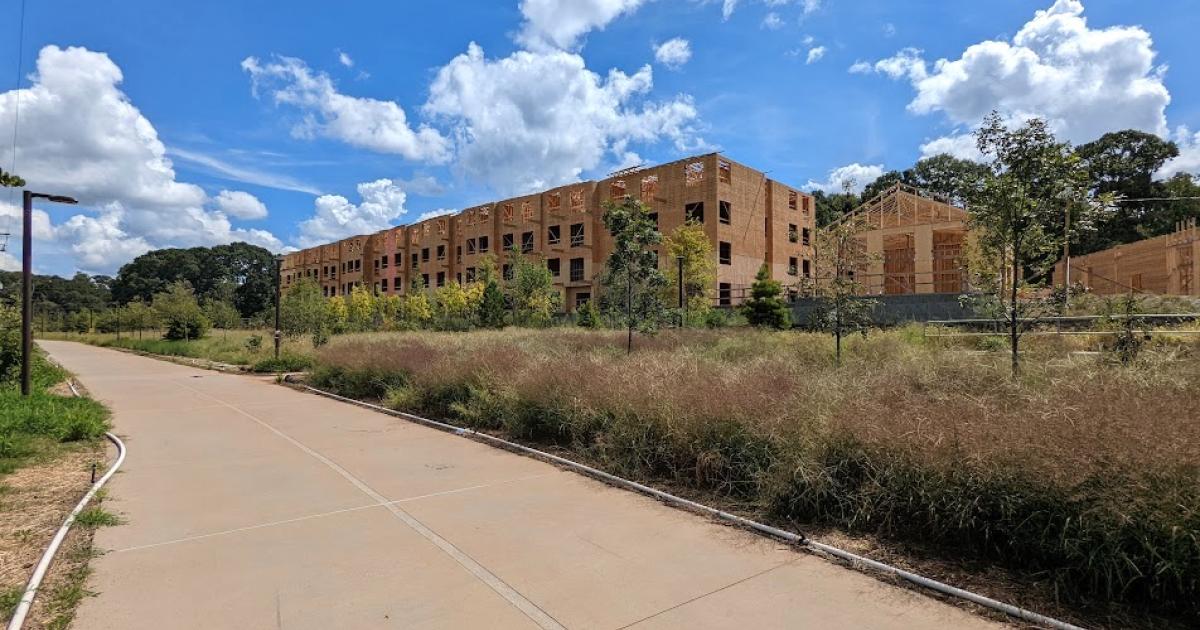 First new housing rises along finished BeltLine Southside Trail piece Urbanize Atlanta